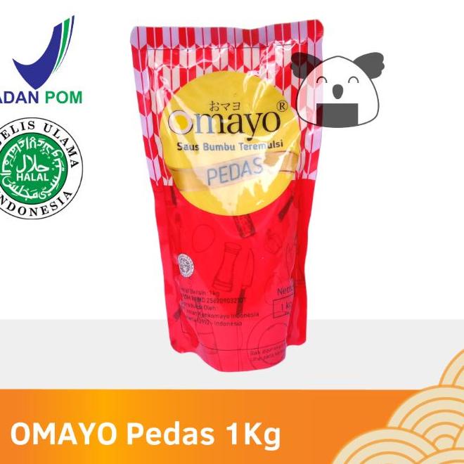 

Promo⚡️⚡️-OMAYO Mayo Mayonnaise Pedas 1 Kg Halal │ Mayonnaise Spicy