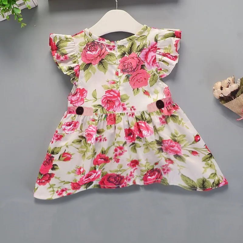 PROMO DRES ANAK PEREMPUAN DRES BUNGA TERBARU USIA 1-5 TAHUN