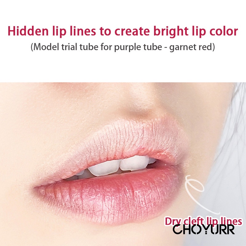 【COD】 Lip Balm Memperbaiki Bibir Anti Kering Mencerahkan Lipstik Tidak Berwarna Mencerahkan Warna Bibir-CH