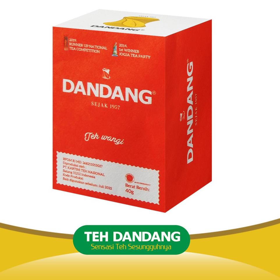 

Maxi Promo Teh Dandang Merah 40gr - Teh Tubruk - 1 Slop isi 10 Box 40gr