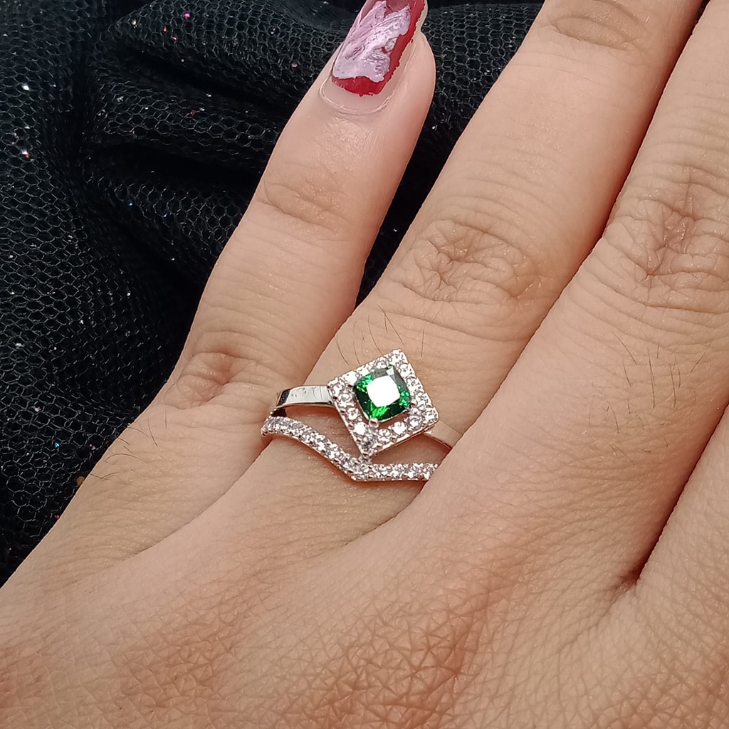 Cincin emas 17k -  2.9 gr kadar 750 - 4306