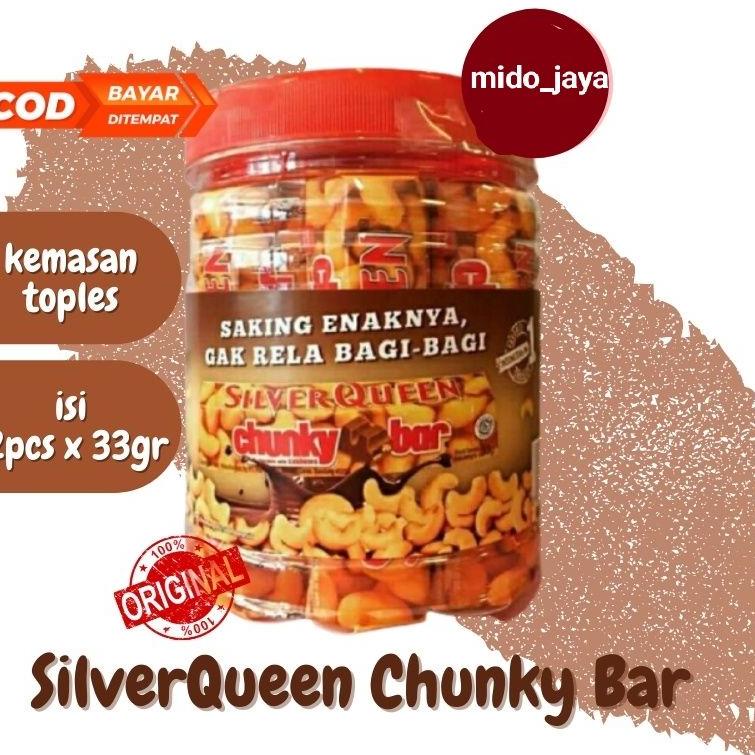 

☛ Silver queen chunky bar ☇