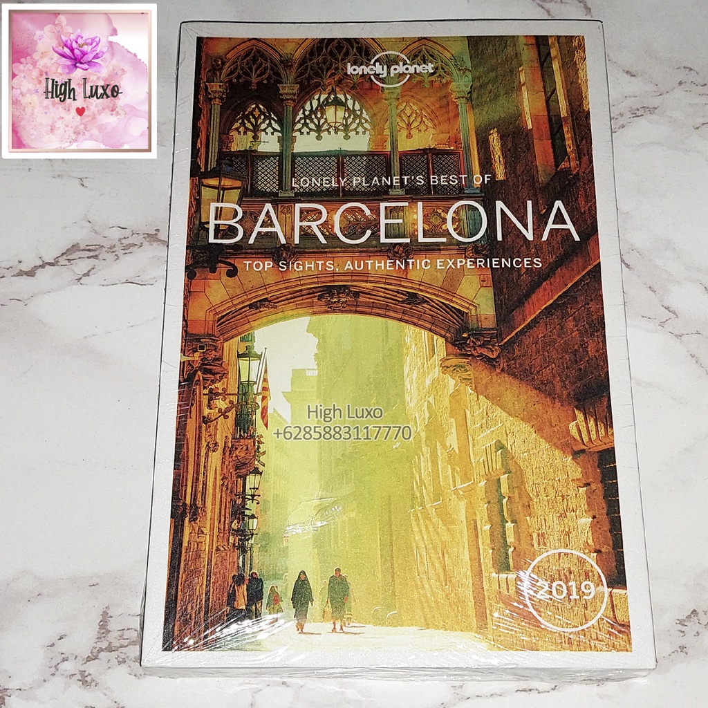 Buku Travel Lonely Planet Best Of Barcelona English Book Spain Spanyol Impor Import Original Authent