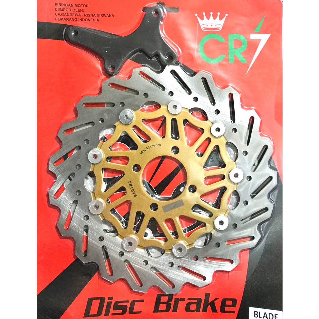 PIRINGAN LEBAR BLADE-REVO FIT-SUPRA 125 F1 NEW-REVO ABSOLUTE-SUPRA 125 HELM IN-REVO X-BLADE NEW-BLADE OLD CAKRAM DEPAN 300MM PLUS BREKET
