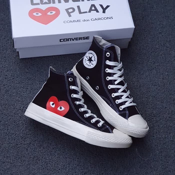 PALING LARIS SNEAKER IMPOR Sepatu Converse Play 70s Chuck Taylor Fullwhite Super Import Premium Sekolah Kerja Kuliah Kado Hadiah Couple Cewek Cowok