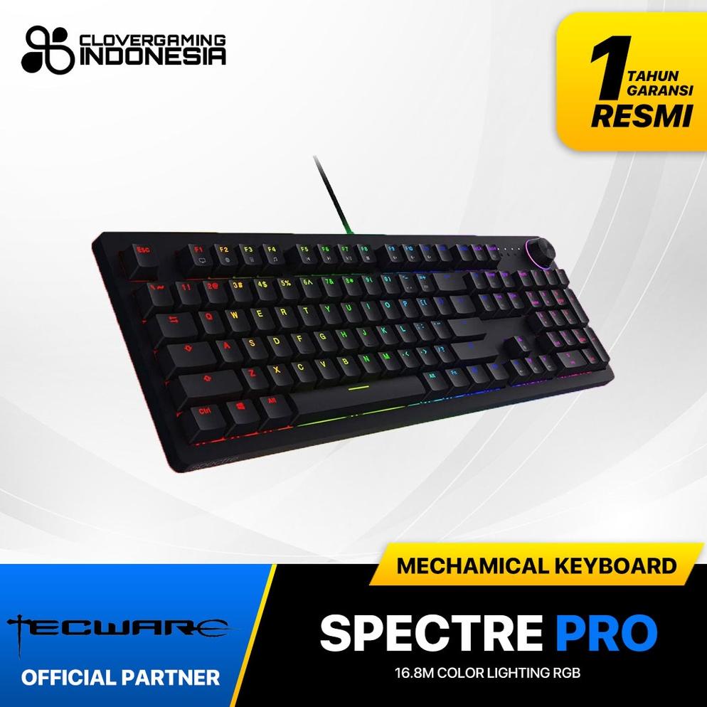 Tecware Phantom Spectre Pro RGB - Mechanical Gaming Keyboard