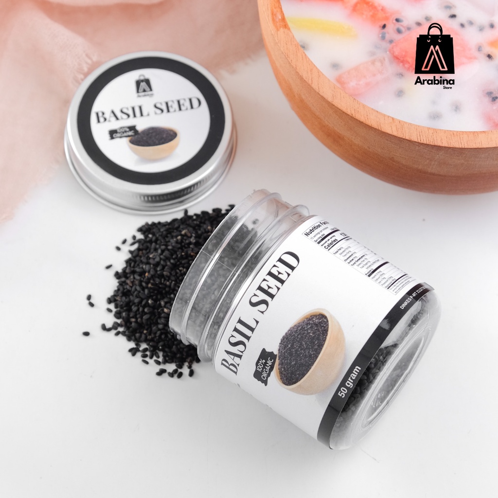 Basil Seed Arabina Original Menu Diet Organik Premium