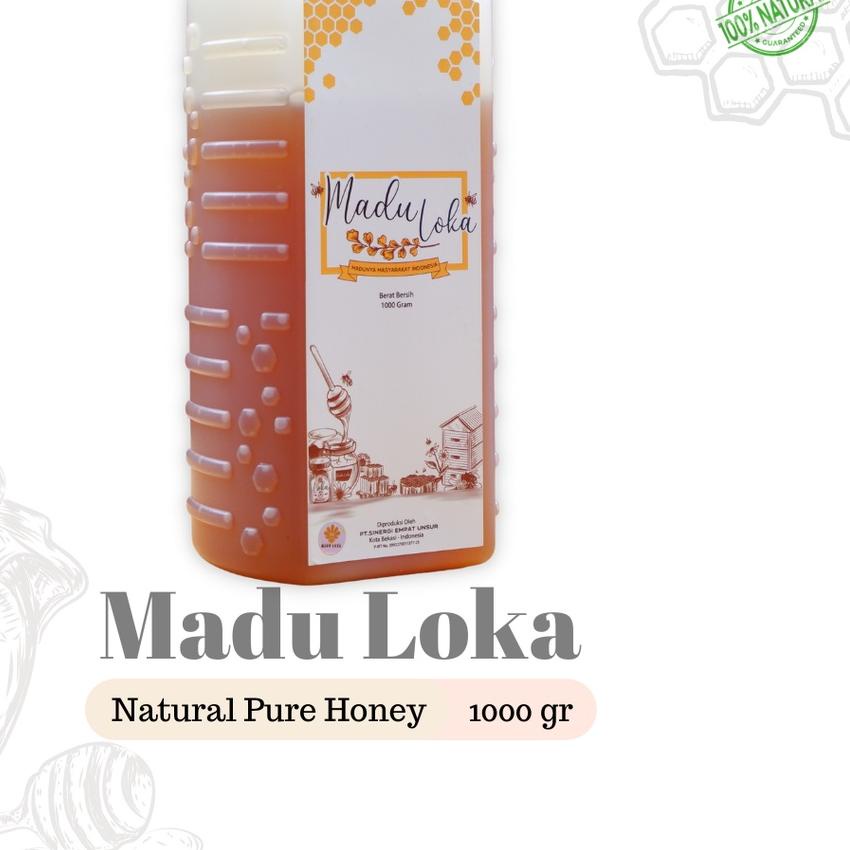 

℮ loka Murni Asli 1Kg (Manis) Pure Naturan Raw Honney ✸