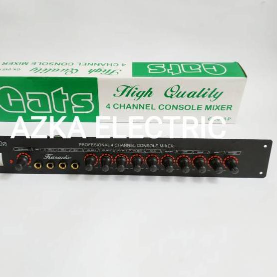 ➨ Kit Mixer 4 Channel Plus Digital Echo Dan Tone Control ♘