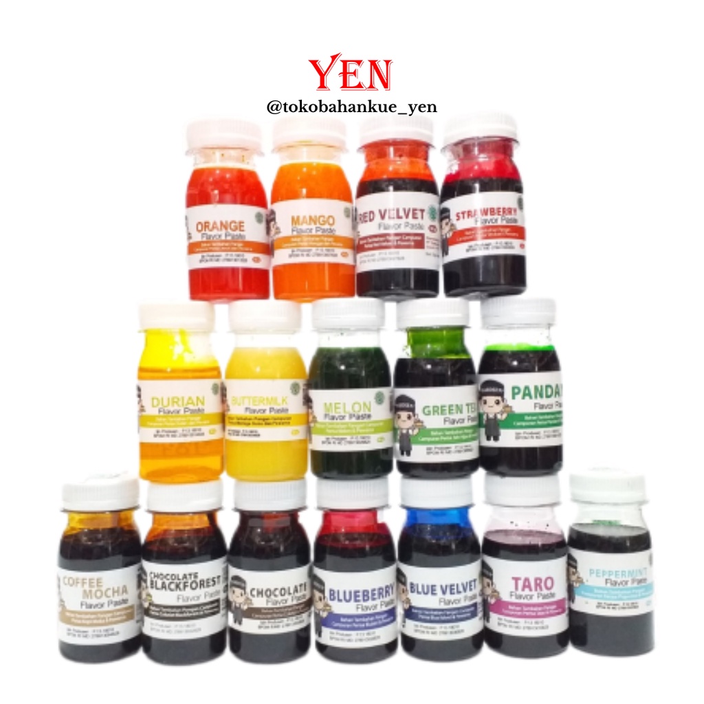 

[Tersedia 33 Rasa] Mohler Pasta Perisa Pewarna dan Aroma Makanan