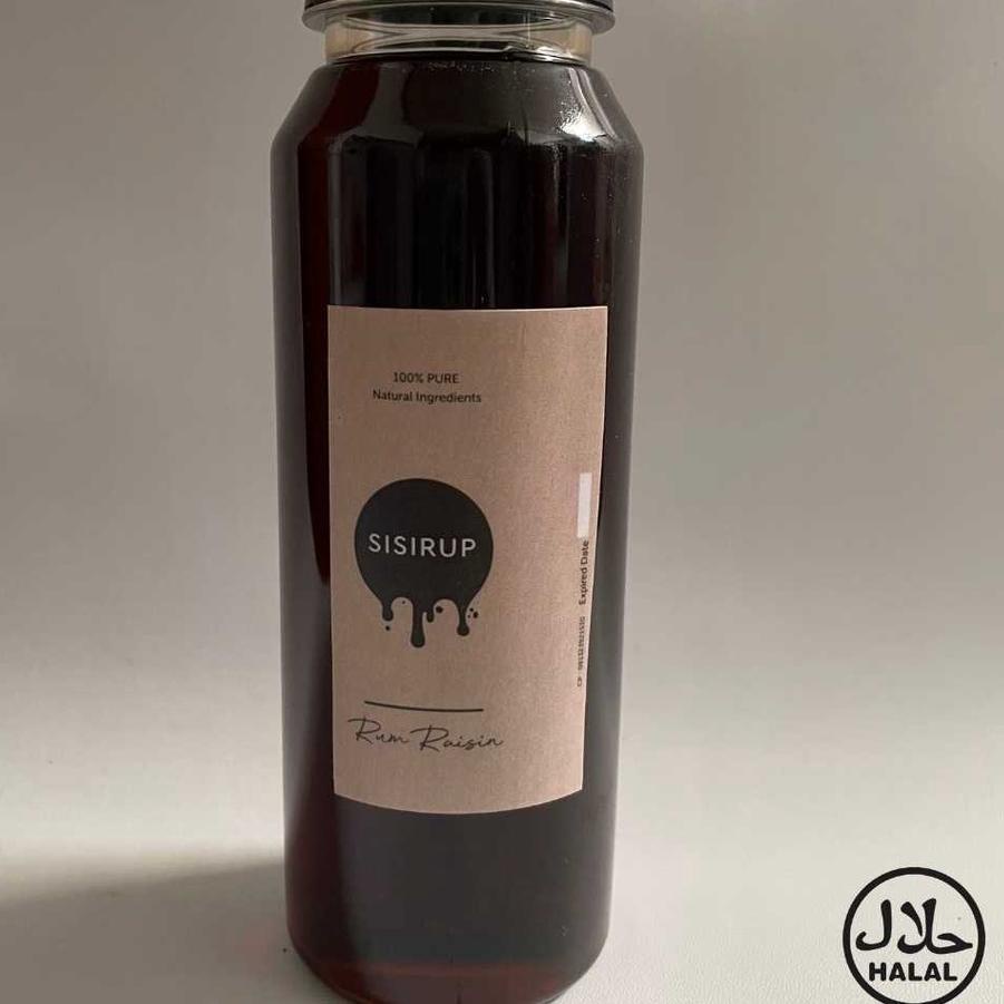 

✸ SISIRUP Rhum Raisin Sirup 1200 gram / Rum Raisin ☻