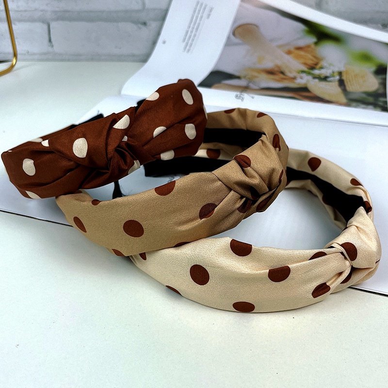 bando ikat korea impor fashion mengikat wanita kain bandana  liar headband hair aksesoris sederhana aksesoris