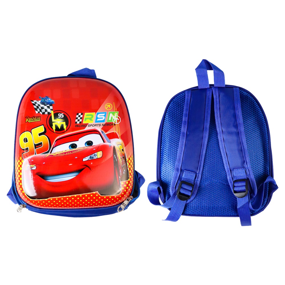 GV5 Zihui Tas Ransel Anak Sekolah Backpack Karakter Kartun Superhero Zh28 Red Or-i