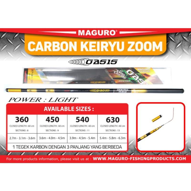 JORAN PANCING TEGEK MAGURO OASIS 360 / 450 / 540