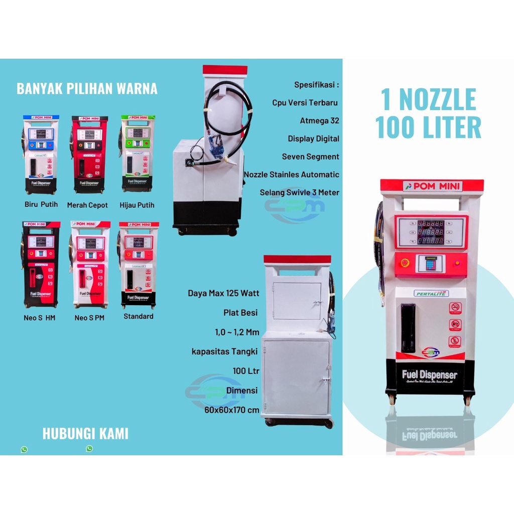 Pom Mini 1 Nozle 100 Liter