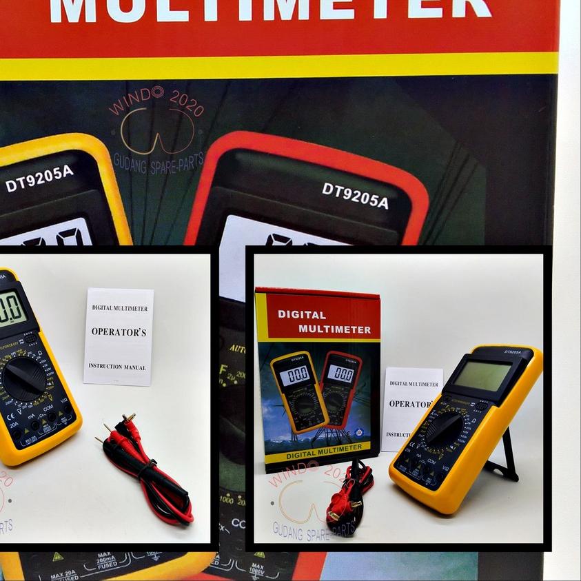 ✴ AVO METER | MULTI TESTER DIGITAL DT9205A | AVO METER DIGITAL DT9205A | DIGITAL AVO METER DT9205A ✸