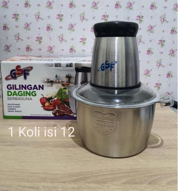 ♂ BLENDER DAGING GSF STAINLESS G-3802 CAPSULE CUTTER UKURAN BESAR blender daging meat blender ☊