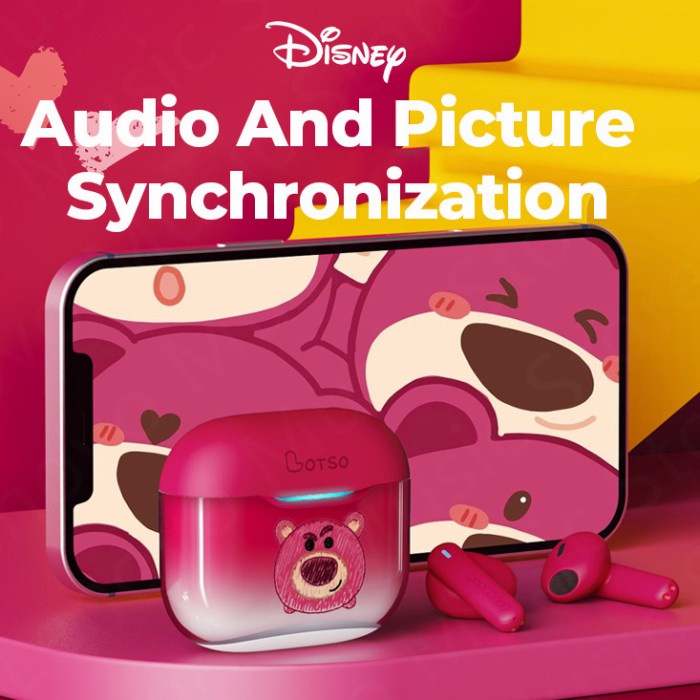 DISNEY DN01 TWS TRUE WIRELESS BLUETOOTH EARPHONE MINI EARBUDS