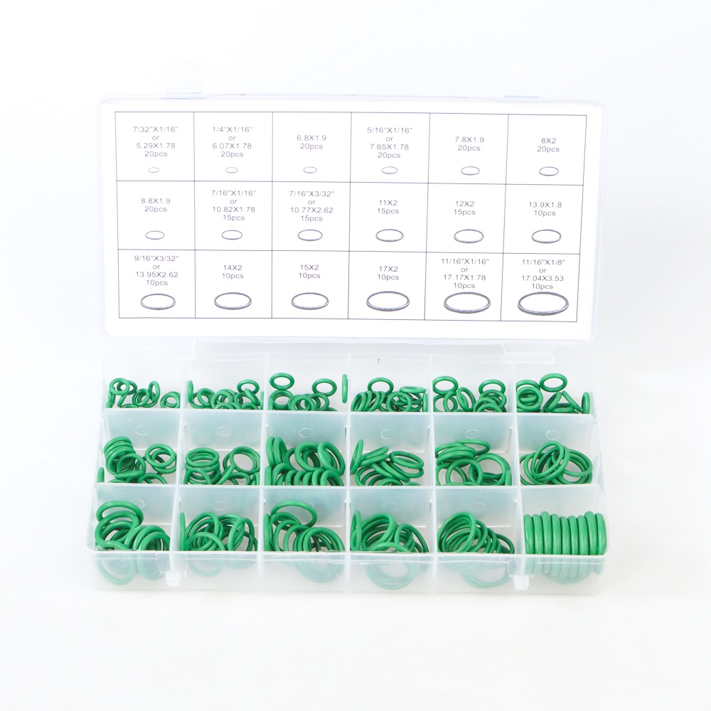 Taffware Karet Rubber O Ring Seal Tightening 270PCS - GQ270 - Green