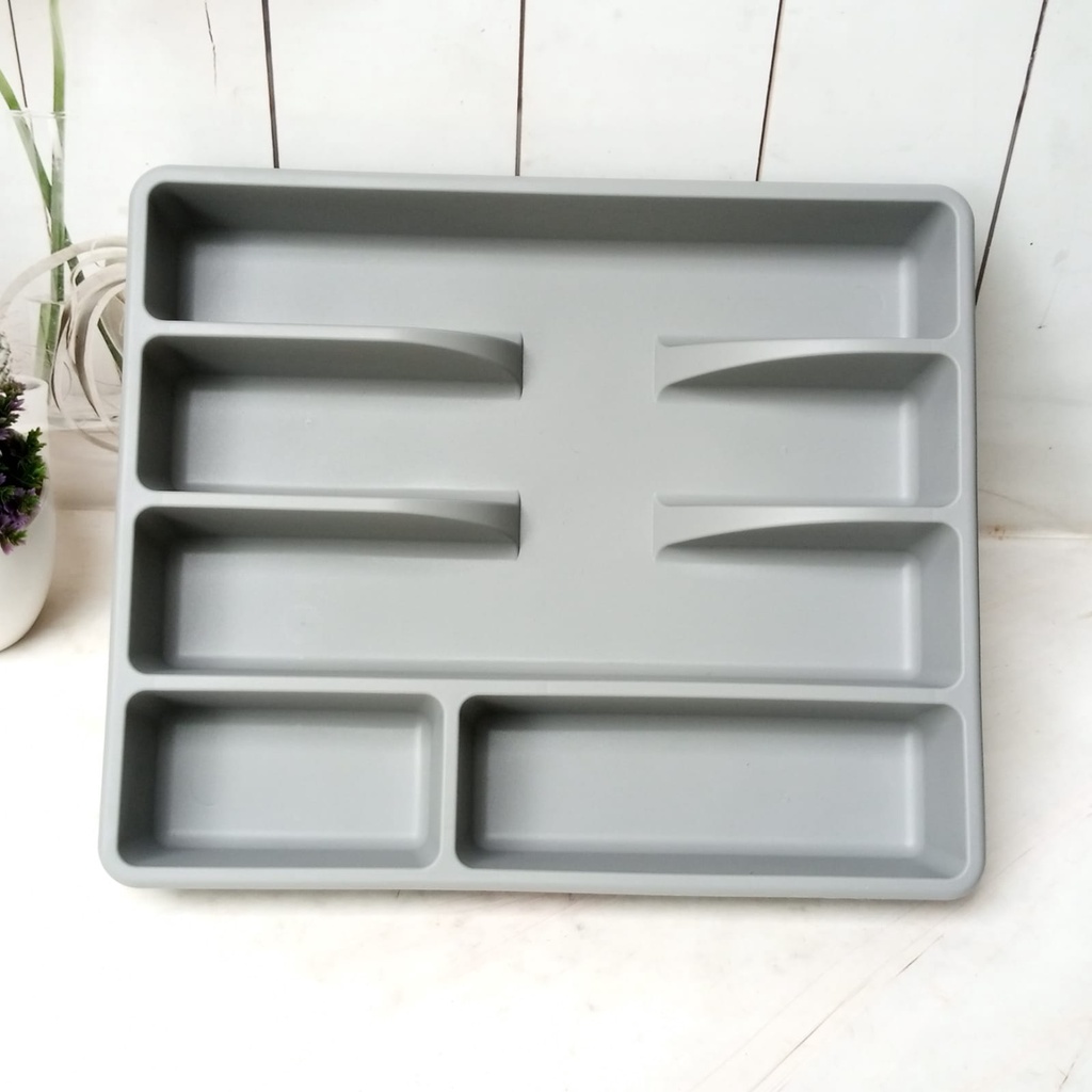 Smacker Cutlery Tray/Baki Plastik Wadah Sendok/Garpu