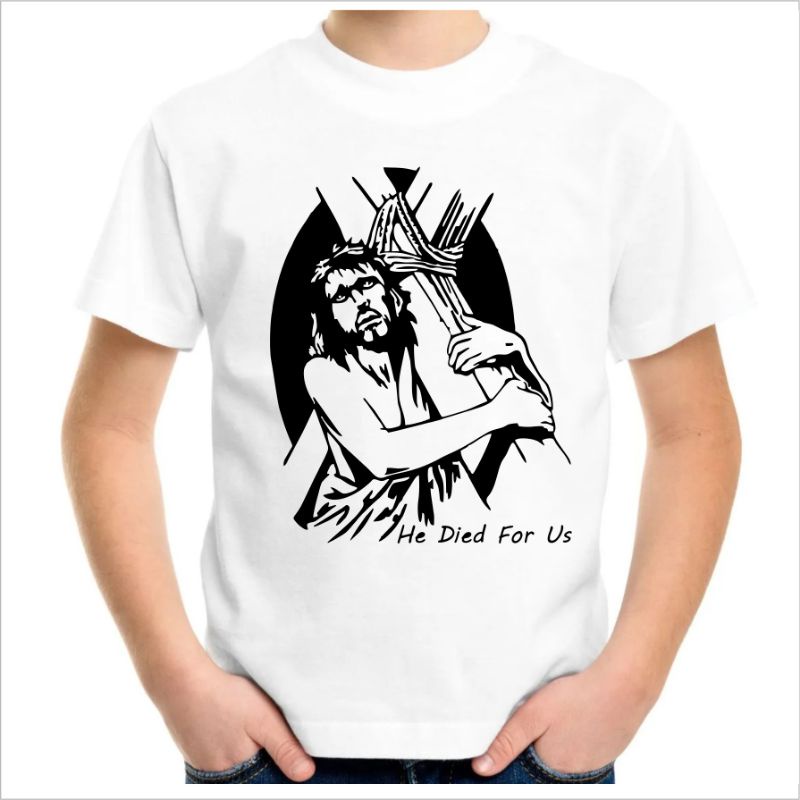KAOS ROHANI ANAK JESUS CROSS