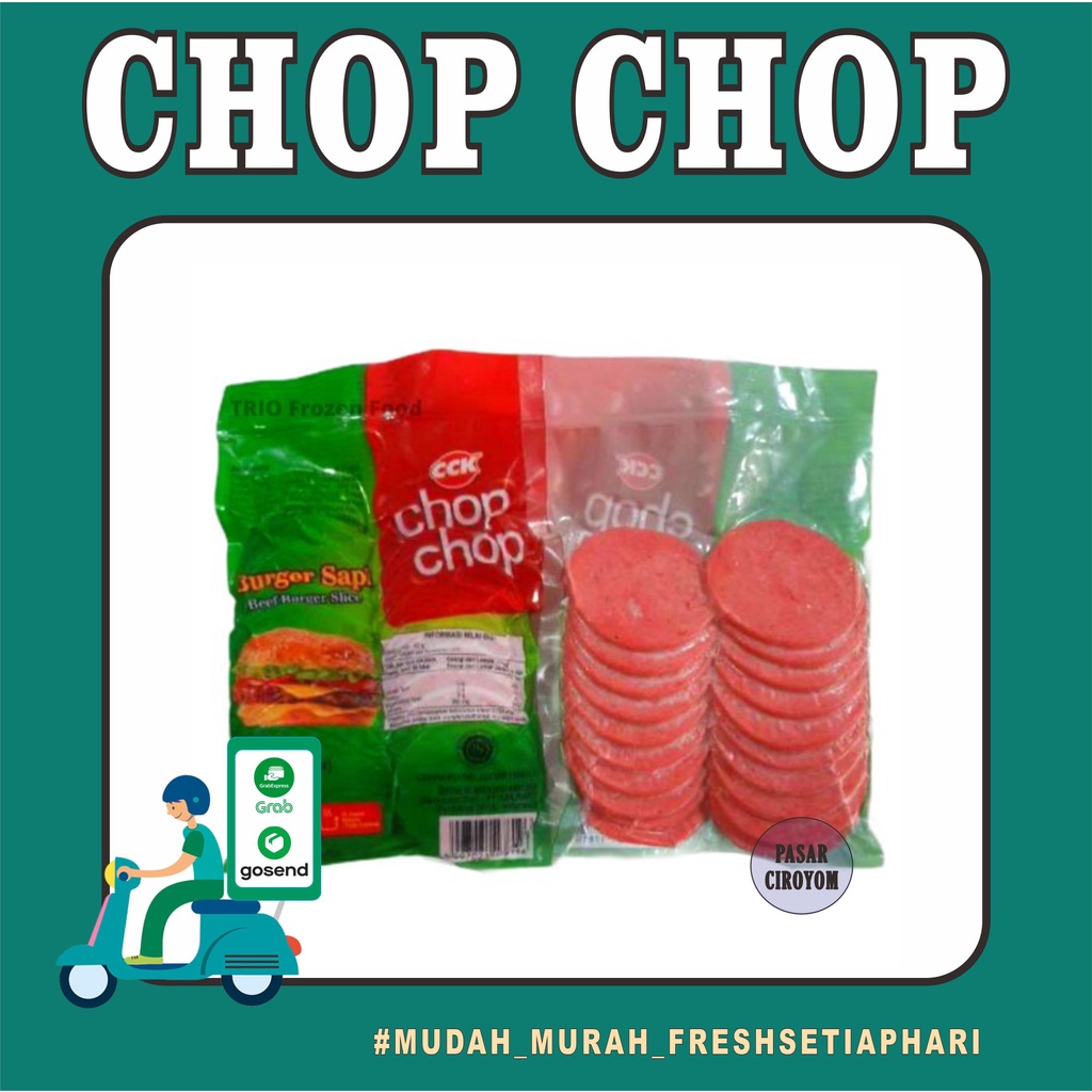 

CHOP CHOP BURGER SAPI FRESH MURAH BANDUNG