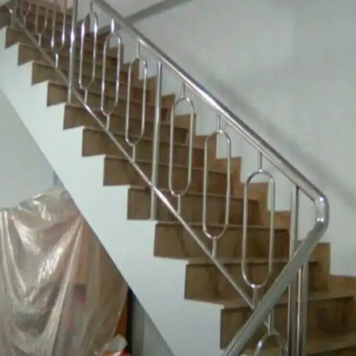 $$$$] railing balkon tangga stainless