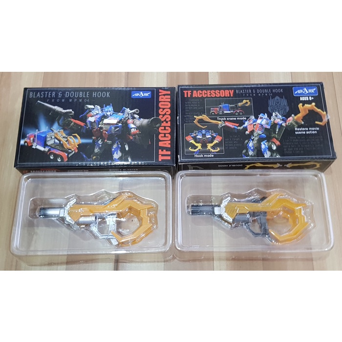 Terlaris Add On Blaster & Double Hook Optimus Prime Mpm-04 / Lt-02