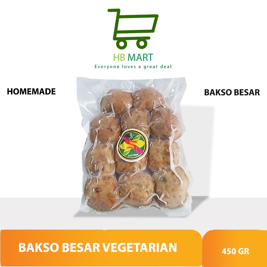

Bakso Besar Vegetarian Tanpa Pengawet