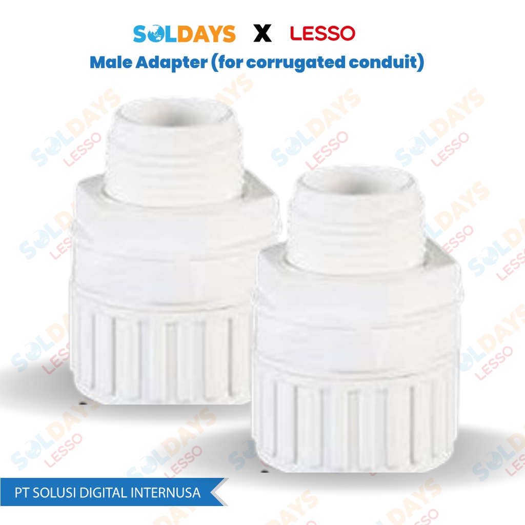 LESSO PVC Conduit Male Adapter / dn25 Conduit Fitting