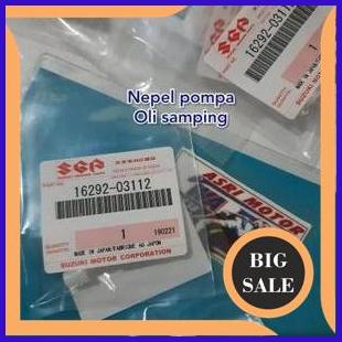 limited stock nepel pompa oli samping suzuki rgr original sgp. terminal oil pump cable rgr satria 2