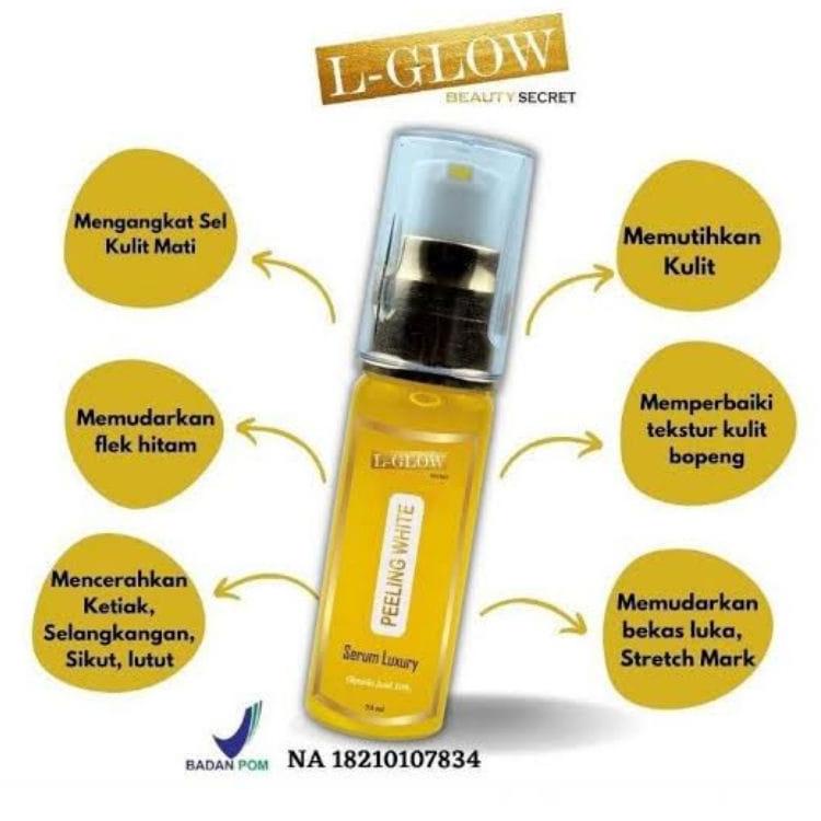 ➱ LGLOW AHA BODY SERUM/ AHA PEELING WHITE/ PEELING ♂