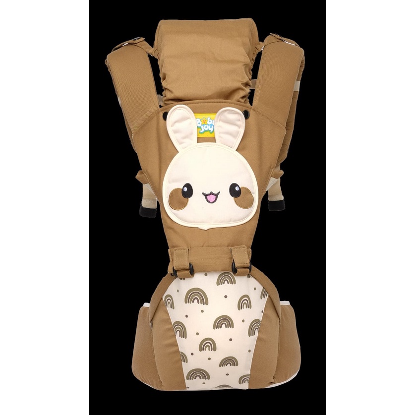 Gendongan Bayi Depan Hipseat Pinguin Series Merk Baby Joy BJG-3038 / Hipseat Pinguin / Gendongan Depan Duduk