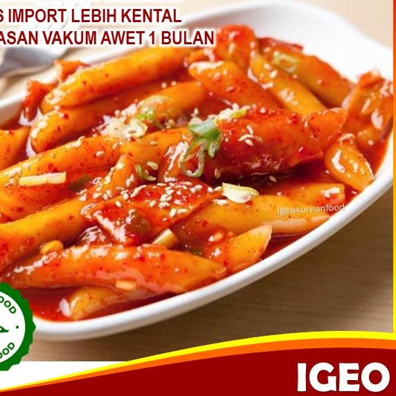 

♖ Toppoki Topokki Tteokbokki Instan Halal Korea 200g Saus Topokki Set Makanan Siap Saji Korea Enak ☎