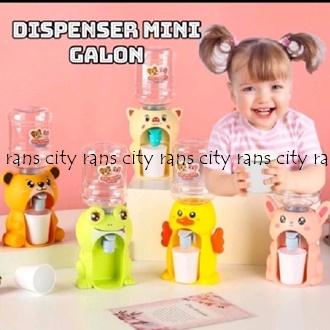 Galon Mainan Dispenser Galon Air Mini Portable anak