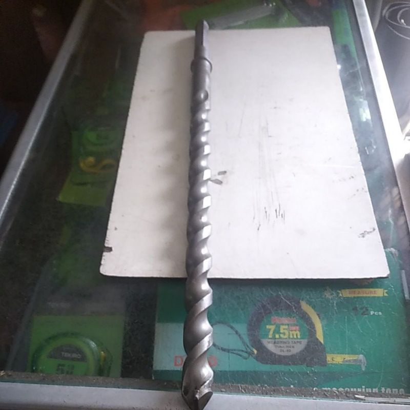 mata bor beton panjang 28,5 mm ( 1-1/8 ) Relton panjang total 610 mm