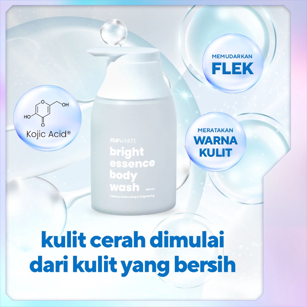 FLOWHITE Bright Essence Body Wash