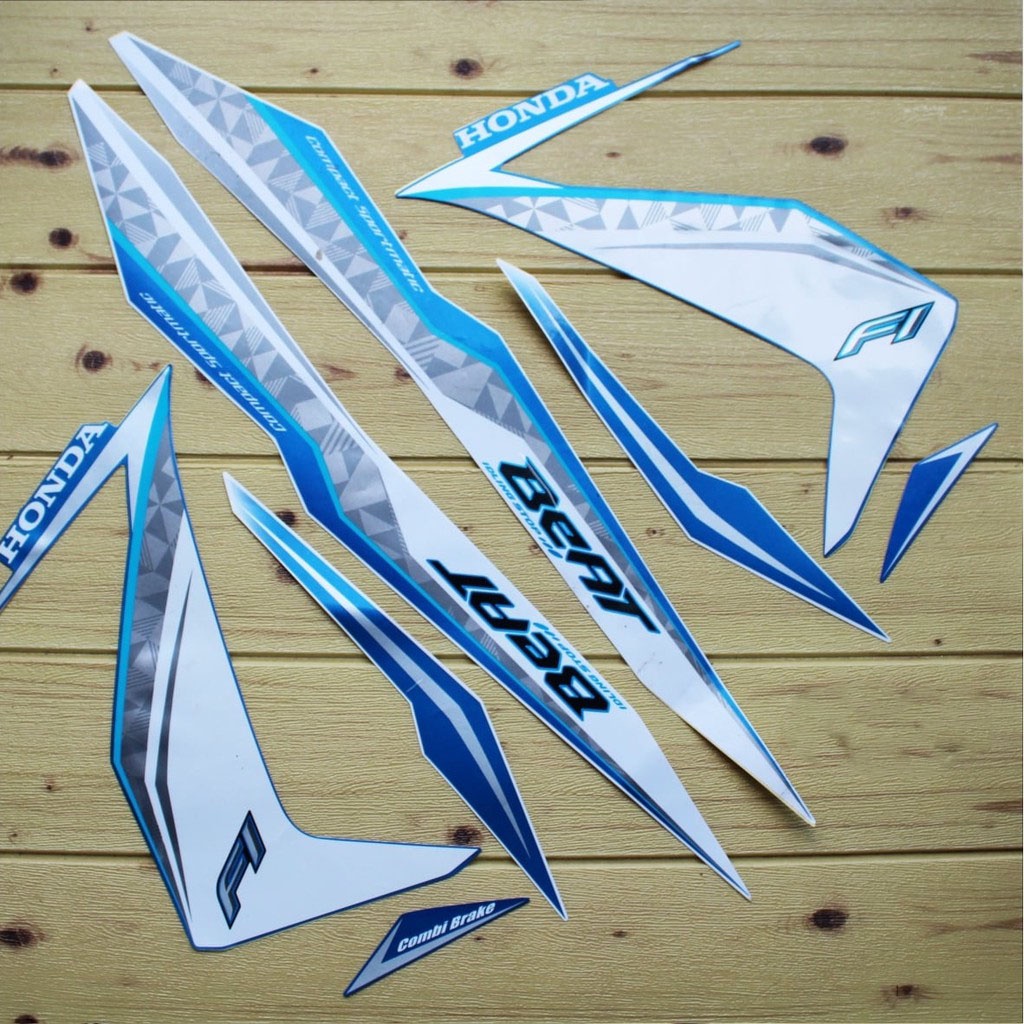 Stiker Striping Motor Honda Beat ISS 2016 List Body Motor Beat ISS 2016 Standar