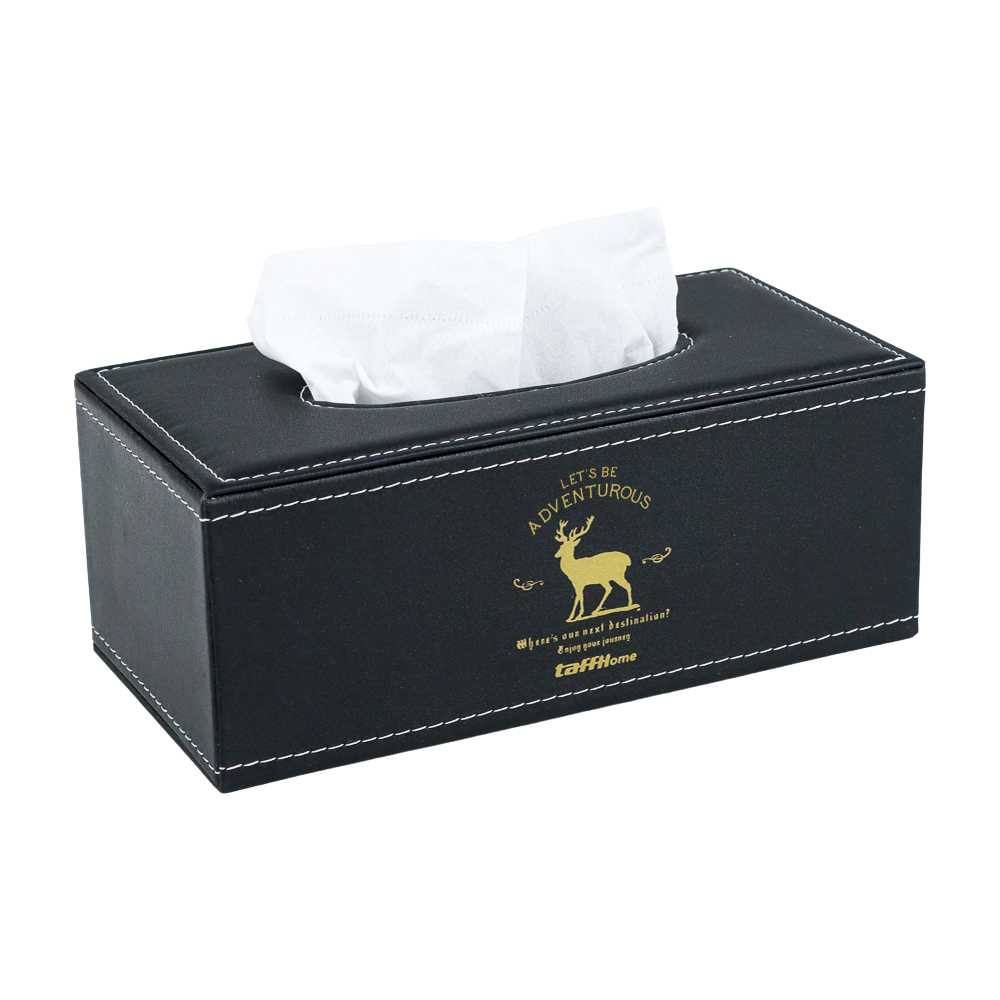 (BISA COD) FTIHSHP  Kotak Tisu Premium Kulit Tissue Box - ZJ007