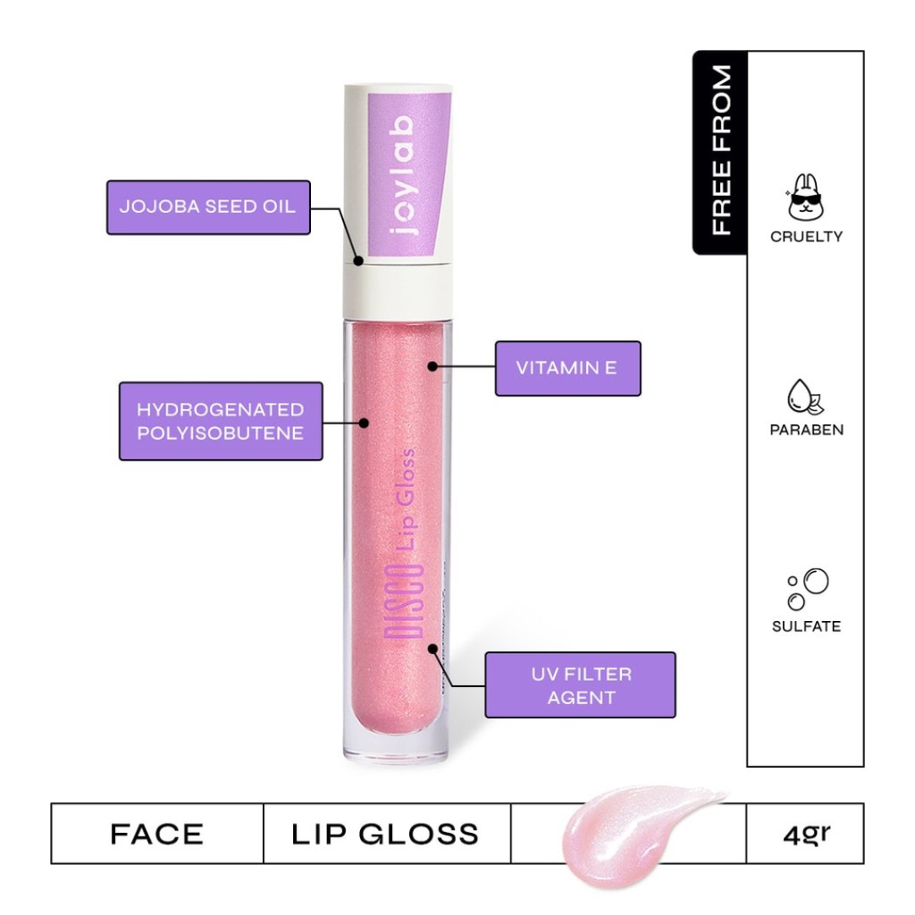 JOYLAB Disco Lip Gloss Lipgloss (Expired 03/2023)