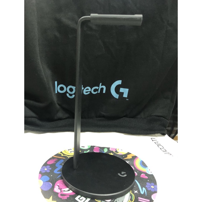 Terlaris Logitech Stand Headset Gaming Dudukan Headphone Gantungan