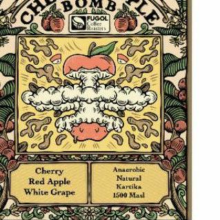 

➥ Kopi Arabika CHERRY APPLE BOMB! Natural Anaerobic Specialty Coffee (100 gr) ℮