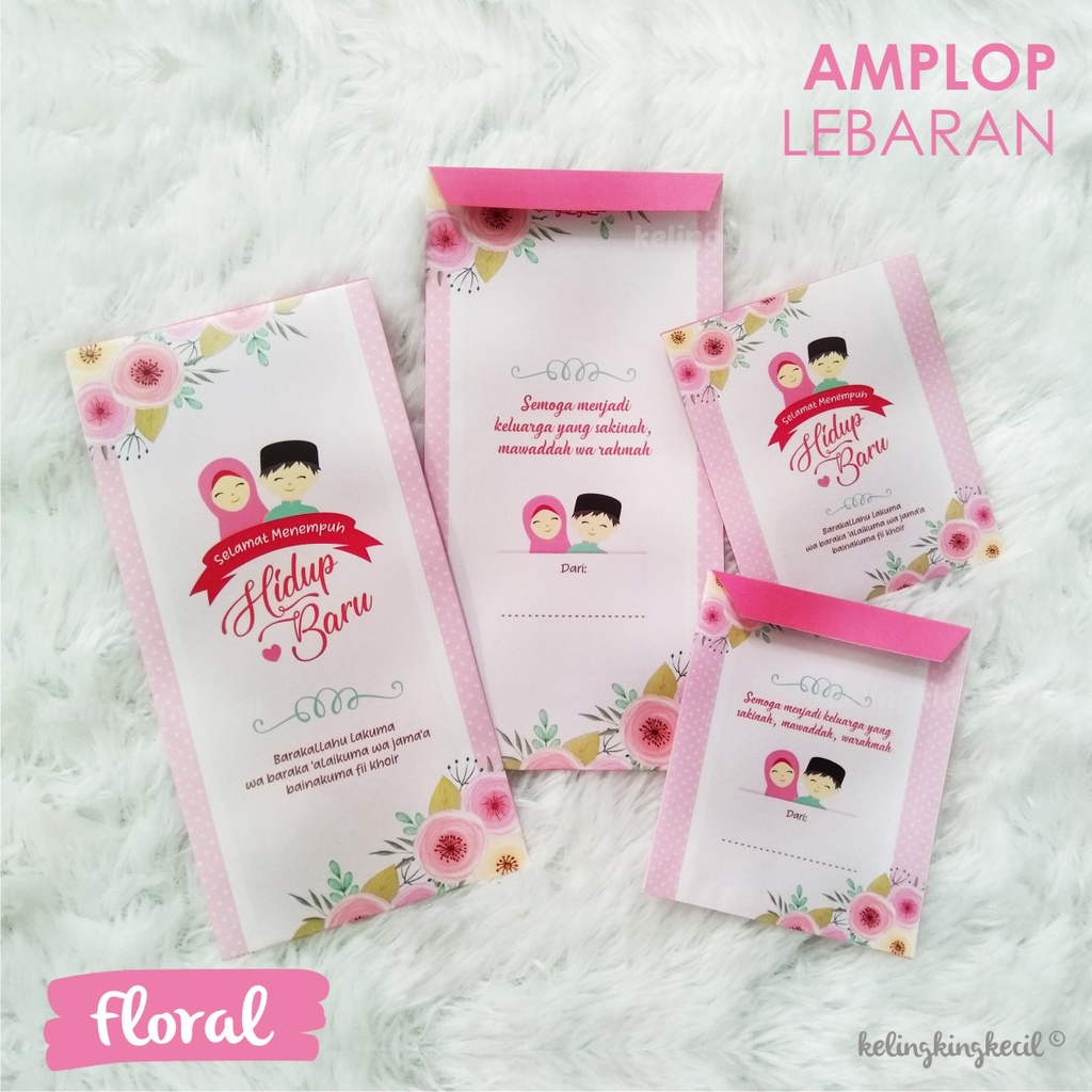 

Amplop Pernikahan Unik Premium - Best Seller!