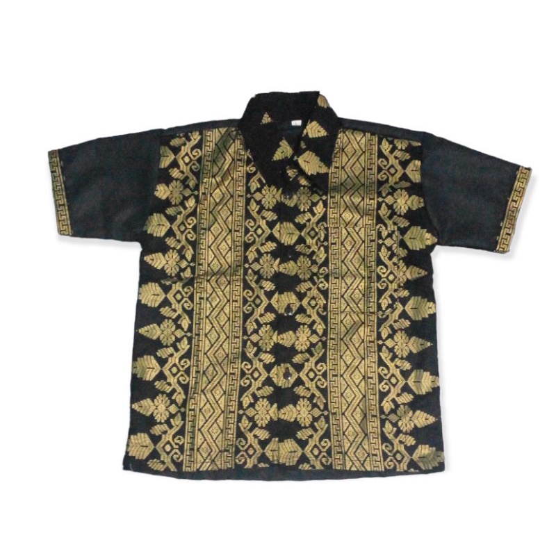 HEM BATIK ANAK KOMBINASI POLOS TOYOBO/KEMEJA BATIK ANAK/KOKO ANAK USIA 1 SAMPAI 10 TAHUN