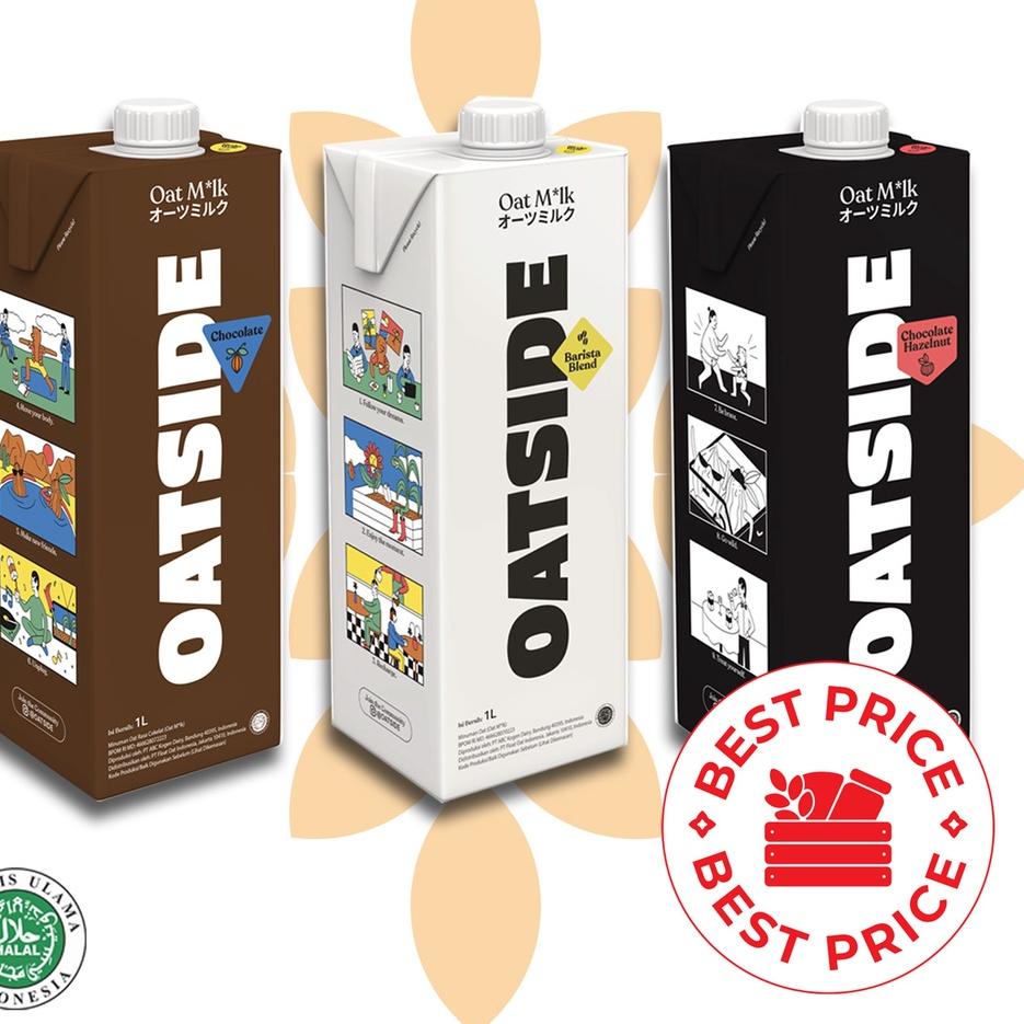 

Top Product2y2Xm OATSIDE - SEMUA VARIAN OAT MILK BARISTA BLEND/ CHOCOLATE/ CHOCOLATE HAZELNUT - 1 LITER (ORGANIK, LACTOSE & DAIRY FREE)