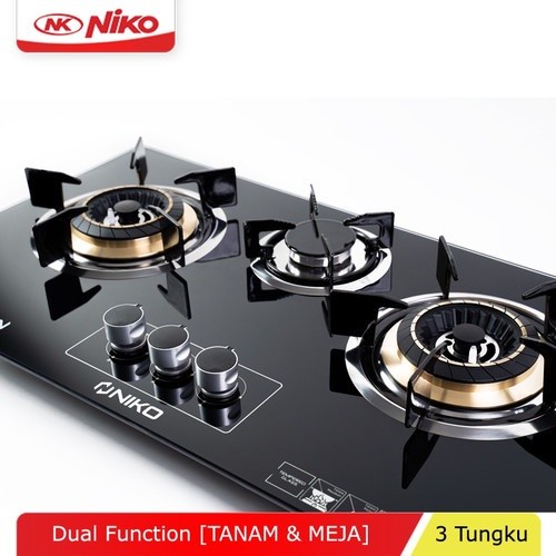 KOMPOR NIKO REFLECTION PRO PHANTOM KOMPOR GAS KACA 3 TUNGKU