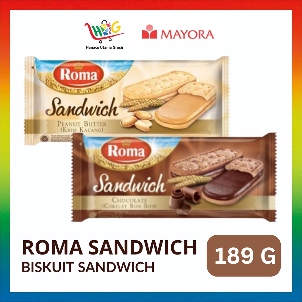 

Roma Sandwich 189gr All Varian