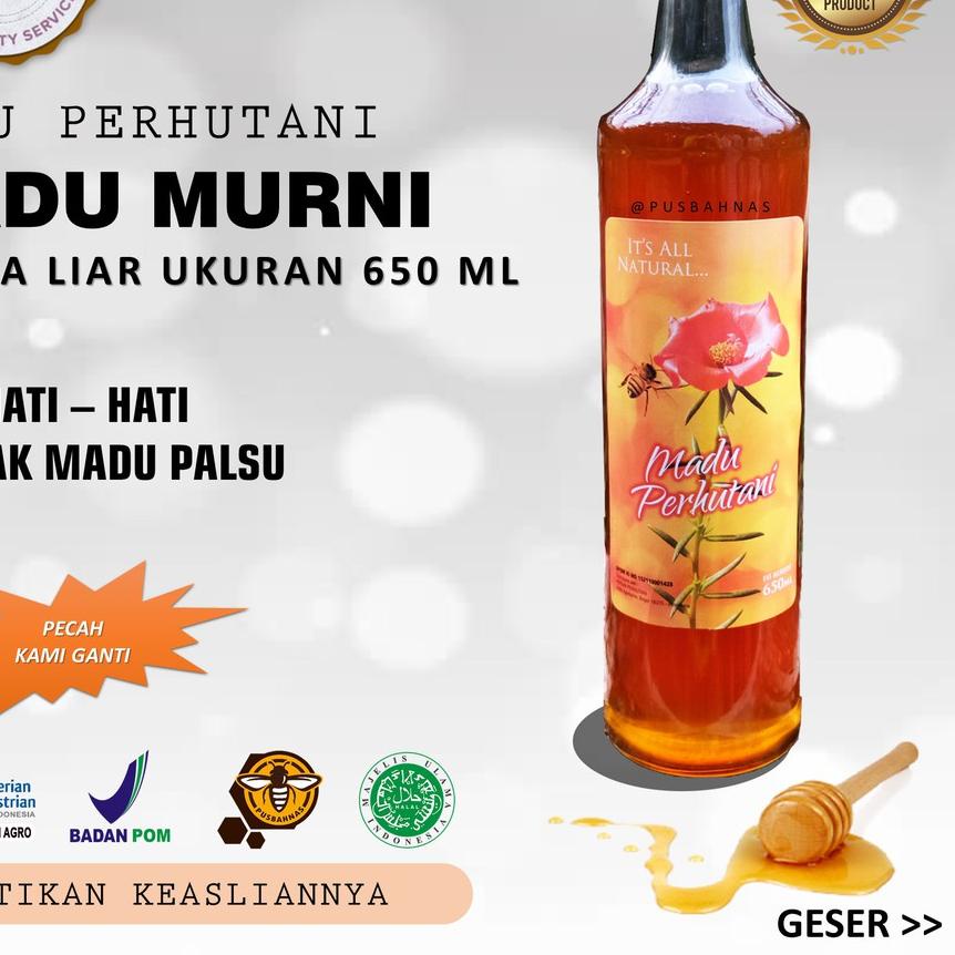 

★ PERHUTANI - MURNI ALAMI BUNGA LIAR 650ML ☼