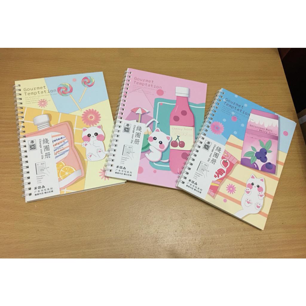 

notebook spiral cantik/buku catatan A5 2565-17