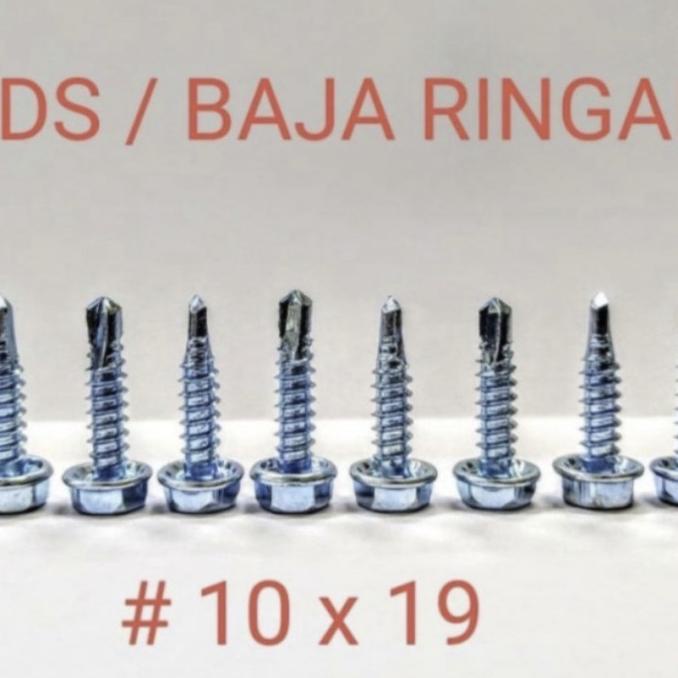 SKRUP BAJA RINGAN 10x19